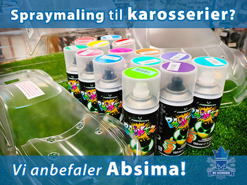 Absima Spraymaling til karosserier