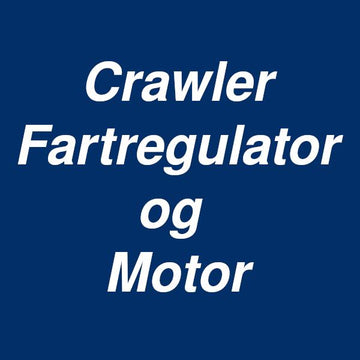 Crawler Fartregulator og Motor