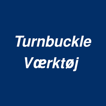 Turnbuckle Værktøj