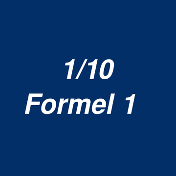 1/10 Formel 1 dæk og fælge