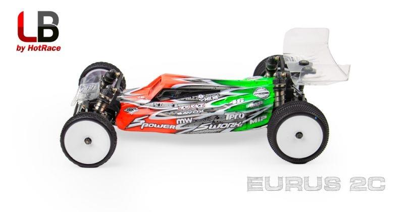 Hotrace - HRELB10EUR2C-UL - 1/10 OFFROAD BODY EURUS 2C ULTRA LIGHT WEIGHT