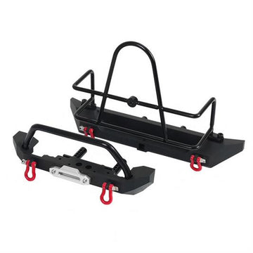 Absima - 2320121 - 1/10 Metal Bumper f/r with Spare Wheel Holder