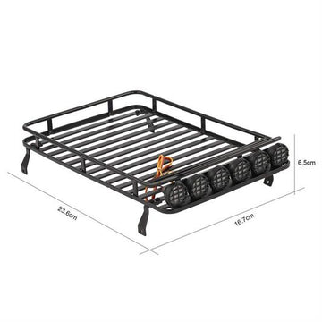 Absima - 2320124 - 1/10 Metal Luggage Tray incl. LEDs
