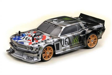 1/16 EP BL Touring Car FUN MAKER stars and grey RTR