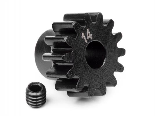 HPI - HP100913 - Pinion Gear 14 Tooth (1M/5Mm Shaft)