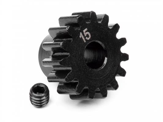 HPI - HP100914 - Pinion Gear 15 Tooth (1M/5Mm Shaft)