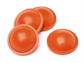 Red Shock Membranes (4 Pcs)