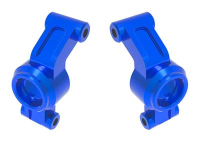 Traxxas - TRX10751-BLUE - Stub Axle Carriers Alu Blue (Pair) Mini Maxx