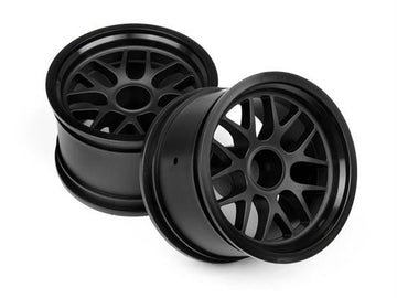 HPI - HP109155 - BBS Spoke Wheel 48X34mm Black (14mm Offset/2pcs)