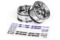 HPI - HP3593 - Work Meister S1 Wheel 26Mm Chrome (9Mm Offset)
