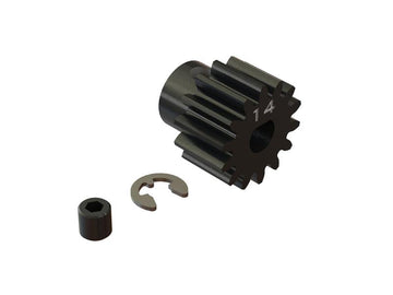 14T Motortandhjul i Modul1 - 5mm aksel - SAFE-D5