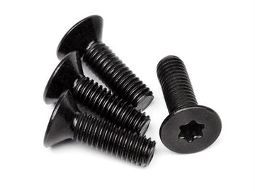 Flat Head Torx Screw M6X20Mm (4Pcs)