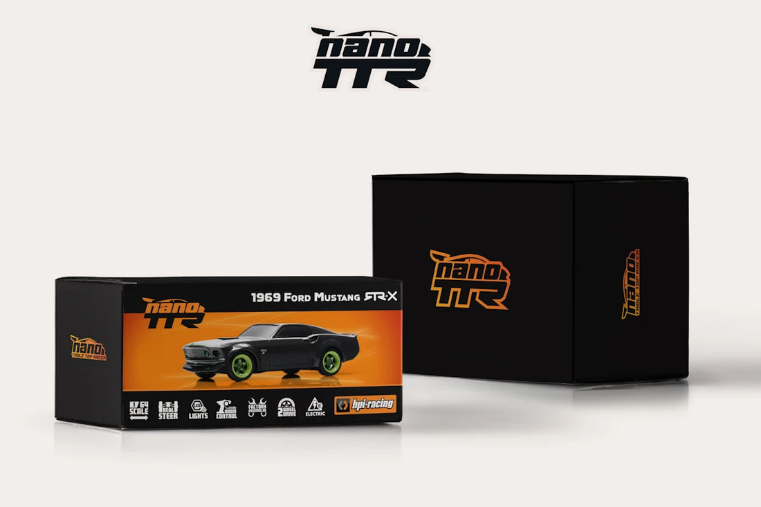 HPI - HP160980 - Nano-TTR 1969 Ford Mustang RTR-X