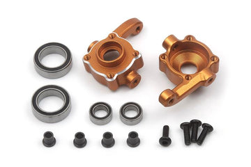 HPI - HP161146 - Aluminum Steering Spindle Set (Orange)