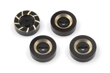 HPI - HP161151 - 7mm Hex Hub Weight Set (Brass/4pcs)