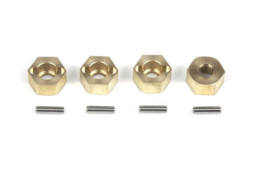 HPI - HP161153 - 7mm Hex Hub Set (Brass/4pcs)