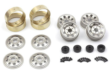 HPI - HP161163 - CS-8 Steel Beadlock Wheel 1.2in (Silver/4pcs)