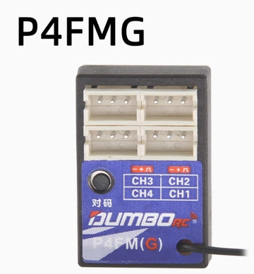 DumboRC - P4FMG - Modtager 4 kanals emd Gyro