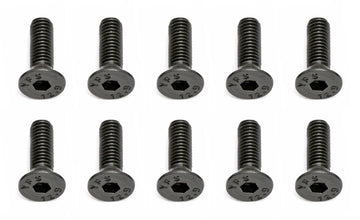 3x10mm Skuer med undersænket hoved - 10 stk