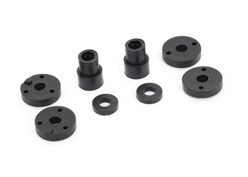 Traxxas - TRX2669 - Piston head set (2-hole (2)/ 3-hole (2))/ shock mounting bushings & washers (2) (Big Bore Shocks TRX5862)