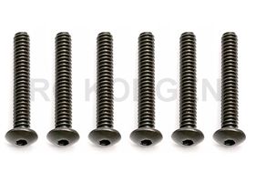 Skruer med hoved 4-40 x 3/4 in BHCS - 10 stk