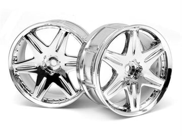 HPI - HP3343 - Lp29 Wheel Work Ls406 Chrome (2Pcs)