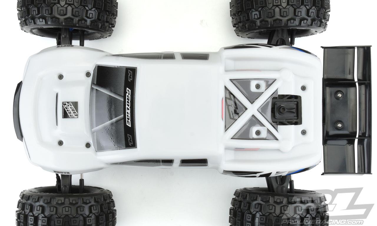 Pro-Line - PL3530-15 - Brute Bash Armor karosseri i hvid til E-REVO 2.0