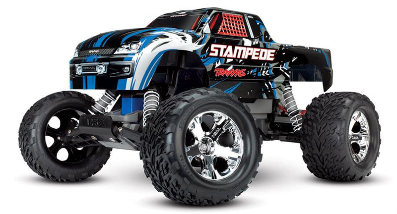 Traxxas - TRX36054-8 - Stampede XL-5 Monster Truck 2WD - Oplader og Batteri