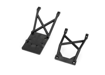 Traxxas - TRX3623-BLK - Skid Plates Front and Rear Black
