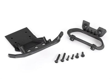 Bumper, front/ bumper mount/ 4x12 CCS (2)/ 4x22 BCS (2)/ 3x12 BCS (2) (fits 2WD Stampede®) (for LED light kit installation)
