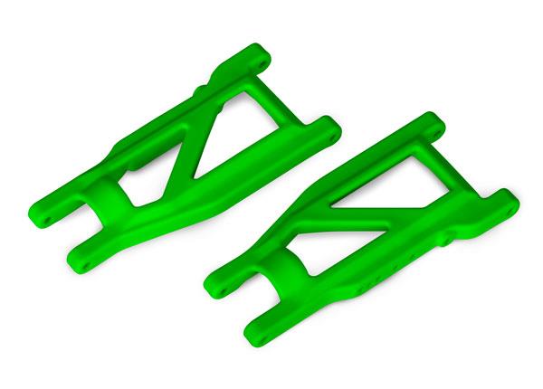 Traxxas - TRX3655G - Suspension arms, green, front/rear (left & right) (2) (heavy duty, cold weather material)