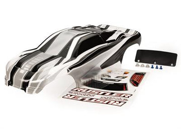 Traxxas - TRX3750L - Body, Rustler®, ProGraphix® (graphics are printed, requires paint & final color application)/ wing/ decal sheet