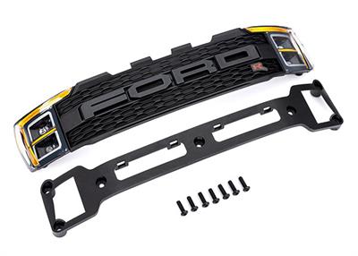 Traxxas - TRX10120 - Grille/ grille mount/ 3x10 BCS (7) (fully assembled, includes installed headlight lenses and decals) (fits