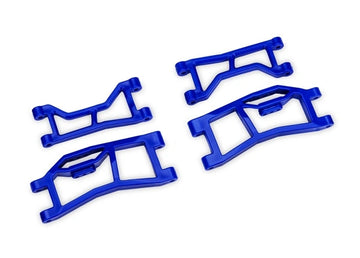 Traxxas - TRX10727-BLUE - Blue WideMaxx Rear Upper and Lower HD Suspension Arms