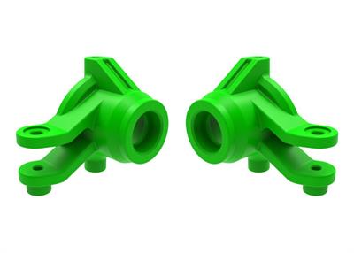Traxxas - TRX10736-GRN - Steering Blocks Green (Pair) Mini Maxx