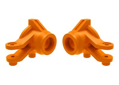 Traxxas - TRX10736-ORNG - Steering Blocks Orange (Pair) Mini Maxx