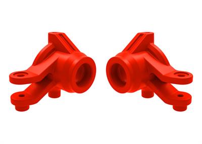 Traxxas - TRX10736-RED - Steering Blocks Red (Pair) Mini Maxx