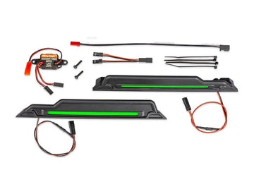 Traxxas - TRX10998-GRN - LED Light Underbody Green Complete X-Maxx, XRT, Funco
