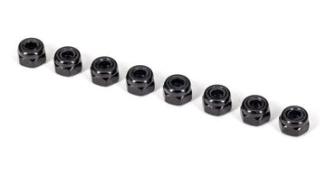 3mm Lock Nut Black (12)