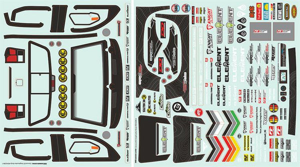 Element - AE42280 - Knightwalker Body Decal Sheets
