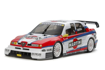 Tamiya - 58606 - 1/10 R/C Alfa Romeo 155 V6 TI Martini - Samlesæt