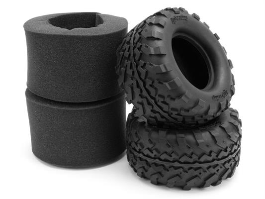HPI - HP4462 - GT2 TIRES S COMPOUND (160x86mm/2pcs) Savage/Includes Inner Foam