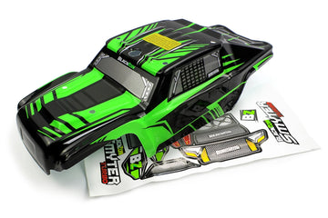 Blackzon - 540234 - Smyter DT Turbo Body (Green/Black)