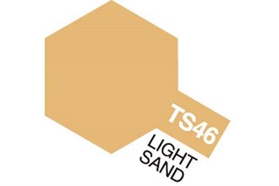 Tamiya - TS-46 - Light Sand (Flat) - Spraymaling - 100 ml