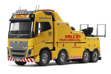 Tamiya - 56362 - 1/14 Volvo FH16 8x4 Tow Truck Globetrotter 750