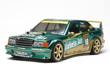 Tamiya - 58638 - TT-01E 1/10 Mercedes-Benz 190E Evo.2 - Samlesæt
