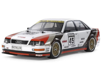 Tamiya - 58682 - TT-02 1/10  - 1991 Audi V8 Touring (TT-02) Samlesæt
