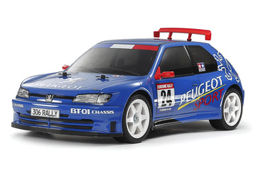 Tamiya - 58746 - 1/10 R/C Peugeot 306 Maxi (BT-01) - Samlesæt