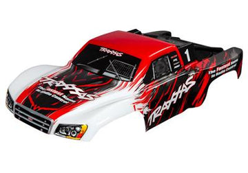 Traxxas - TRX5824R - Body, Slash® 4X4, red (painted, decals applied)