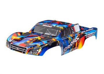 Traxxas - TRX5848-RNR - Body, Slash® 4X4 (also fits Slash® VXL & Slash® 2WD), Rock n' Roll (painted, decals applied) (assembled with front & rear lat